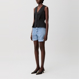 Button Pleat Waistcoat