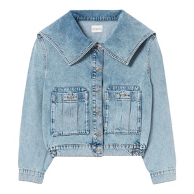 Sailor Collar Denim Jacket