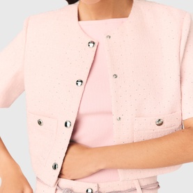 Tweed Embellished Jacket