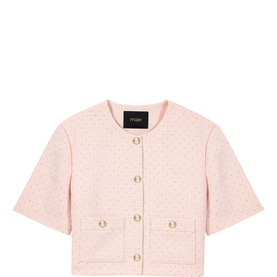 Tweed Embellished Jacket