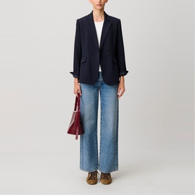 Double-Breasted Tailored Blazer