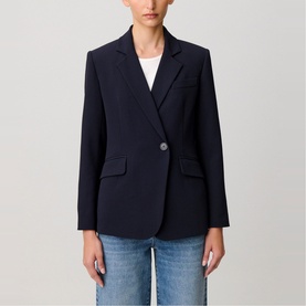 Double-Breasted Tailored Blazer