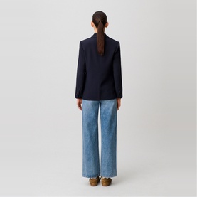 Double-Breasted Tailored Blazer