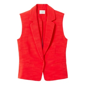 Single-Breasted Tuxedo Waistcoat