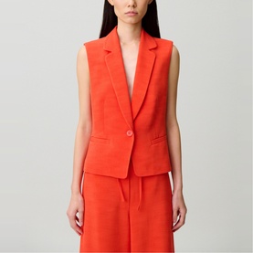 Single-Breasted Tuxedo Waistcoat