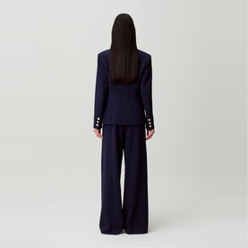 Single-Breasted Cropped Waistcoat