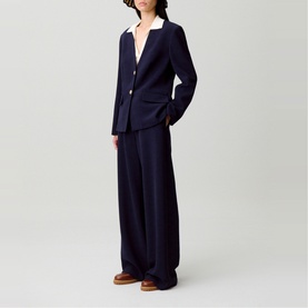 Single-Breasted Cropped Waistcoat