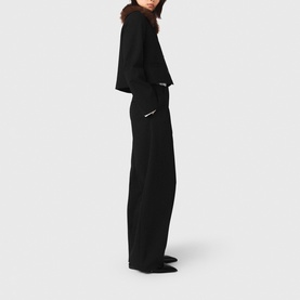 Faux Fur Peacoat
