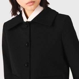 Faux Fur Peacoat