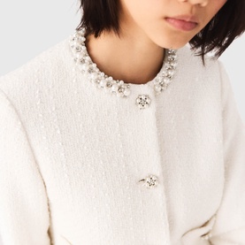 Embellished Tweed Jacket