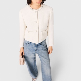 Embellished Tweed Jacket