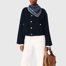 Single-Breasted Trim Jacket