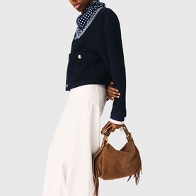 Single-Breasted Trim Jacket