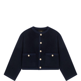 Single-Breasted Trim Jacket