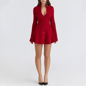 Aubrey Knitted Mini Dress