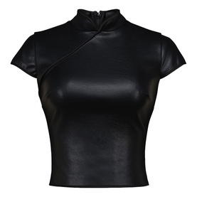 Bobbi Mandarin Collar Top