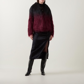 Chiara Ombr&eacute; Faux Fur Coat