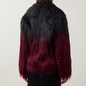 Chiara Ombr&eacute; Faux Fur Coat