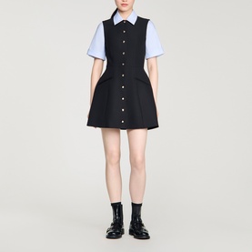2-in-1 Mini Shirt Dress