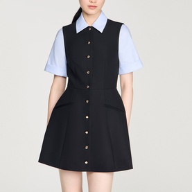 2-in-1 Mini Shirt Dress