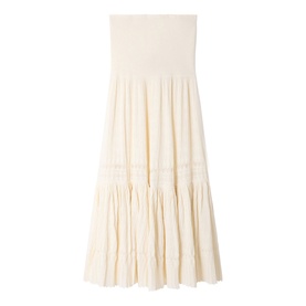 Ruffle Tiered Knit Skirt