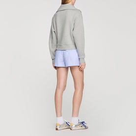 Logo Half-Button Sweatshirt