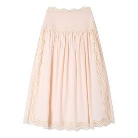 Lace Trim Skirt