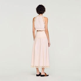 Lace Trim Skirt