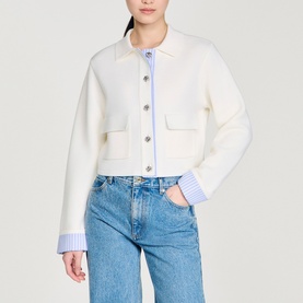 Stripe Pocket Cardigan