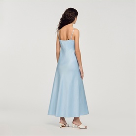 Cut-Out Flared Dress