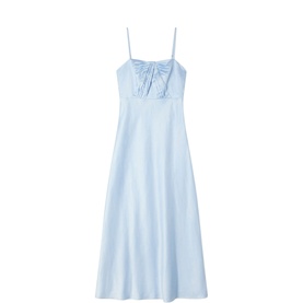 Cut-Out Flared Dress