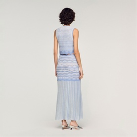 ZigZag Knit Crop Top