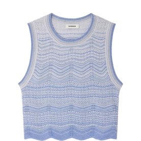 ZigZag Knit Crop Top