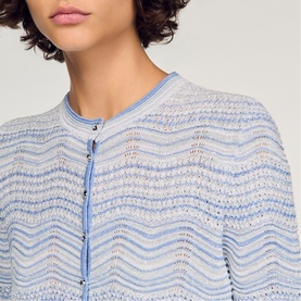 ZigZag Knit Cardigan