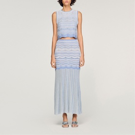 ZigZag Knit Skirt