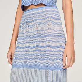 ZigZag Knit Skirt