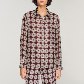 Floral Silk Shirt