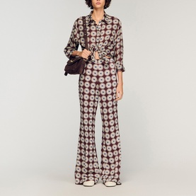 Floral Silk Shirt