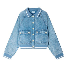 Denim Bomber Jacket