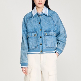 Denim Bomber Jacket