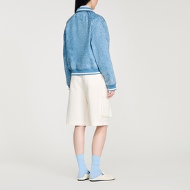 Denim Bomber Jacket