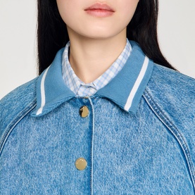 Denim Bomber Jacket