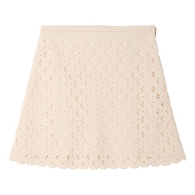 Beaded Crochet Skirt