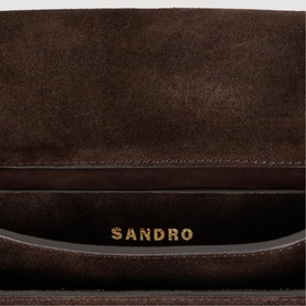 Le Mambo Janys Studded Suede Bag