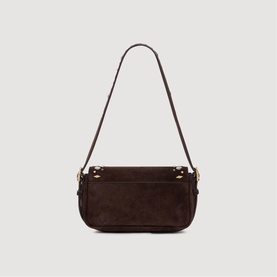 Le Mambo Janys Studded Suede Bag