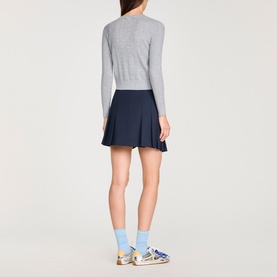 Pointelle Knit Cardigan