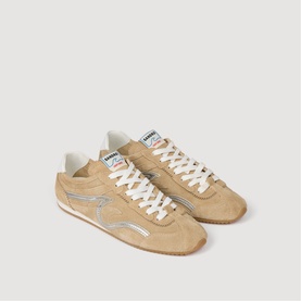 Light Wave Suede Low-Top Trainers
