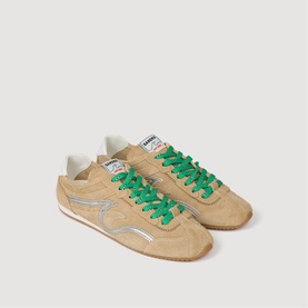 Light Wave Suede Low-Top Trainers