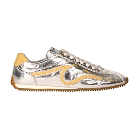 Light Wave Leather Low-Top Trainers