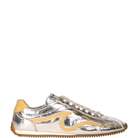 Light Wave Leather Low-Top Trainers